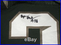 Byron Bullough Game Issued Signed Alternate Michigan State Spartans Nike Jersey