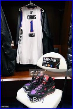 CHRIS BOSH game issued 2015 NBA All Star jersey heat pro cut authentic adidas