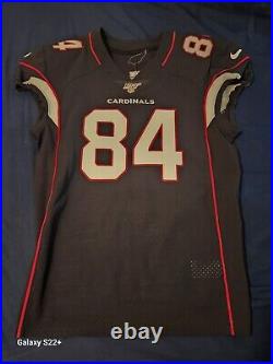 Caleb Wilson Arizona Cardinals Game Issued Jerseys NFL 100 Season 2018 Size 46