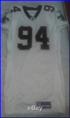 Cam Jordan Rookie Year New Orleans Saints Authentic Game Issued / Worn Jersey