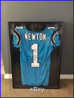 Cam Newton Signed Game Worn Team Issued Jersey Carolina Panthers Super Bowl Mvp