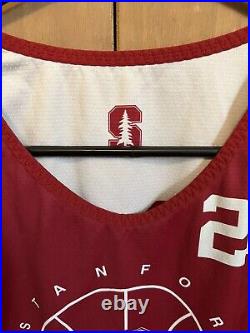 Cameron Brink Team Issued #22 Stanford Women's Basketball Practice Jersey 21-22