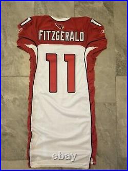 Cardinals Larry Fitzgerald NFL Game Issued Jersey