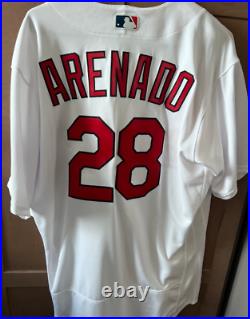 Cardinals Nolan Arenado 2021 Game Used/Issued Baseball Jersey