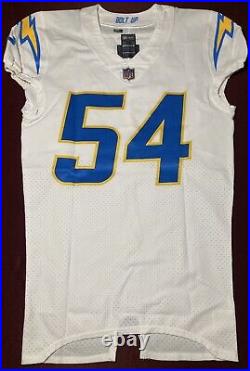 Carlo Kemp Los Angeles Chargers NFL Authentic Team Issued Game Jersey (Michigan)