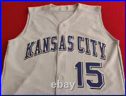 Carlos Beltran Kansas City Royals MLB Game Issue Road Uniform Vest & Pants