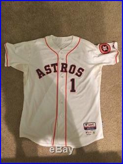 Carlos correa game used/issued Jersey Houston Astros
