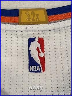 Carmelo Anthony Game Issued Pro Cut Autographed Knicks Jersey Vs Pistons 2015