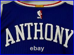 Carmelo Anthony Game issued Authentic Jersey NBA Adidas Rev30 Revolution30 Mesh
