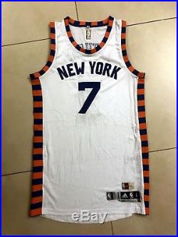 Carmelo Anthony New York Knicks Game Used Worn Issue Hardwood Classic Jersey NYK
