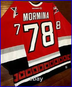 Carolina Hurricanes 2000-2004 Mormina Jersey Koho Team Game Issued Worn 58/XXL