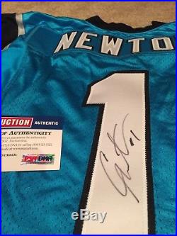 Carolina Panthers Cam Newton Signed Game Issued Jersey NFL Auction Autographed