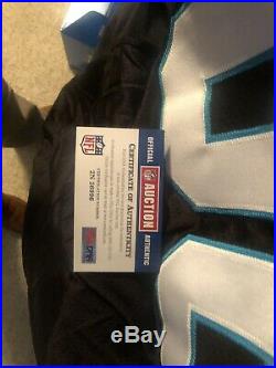 Carolina Panthers Greg Olsen Un Used Un Worn Game Issued Signed Jersey NFL