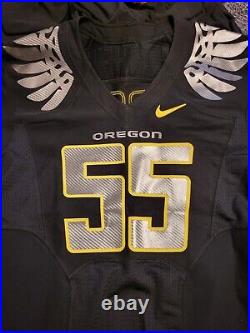Casey Matthew's Oregon game issued jersey