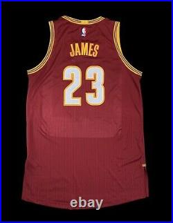 Cavs Lebron James Hwc Game Issued Jersey XL+2 Procut Hardwood Lakers Heat NBA