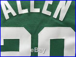 Celtics Ray Allen Game Issued 2007-08 Hardwood Classics HWC Pro Cut Jersey NBA