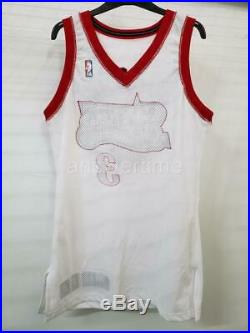 Champion Allen Iverson 76ers Game Issued 1997-98 Home Jersey Team The Answer 44