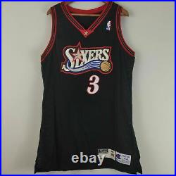 Champion Allen Iverson 97-98 Sixers 76ers Game Used/Issued Worn Road Away Jersey