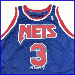 Champion Drazen Petrovic Nets Pro Cut Jersey Game Issued Used Worn