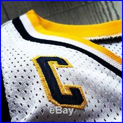 Champion Game Jersey Issued Pacers Jersey Used Worn Reggie Miller Jersey 44+2