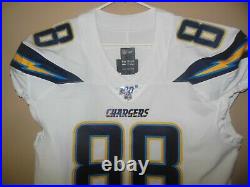 Chargers Game Football Jersey 100th Season NFL Patch