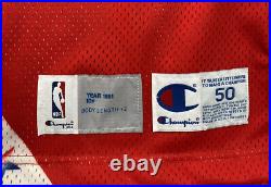 Charles Barkley sixers game jersey nba champion issued used Suns