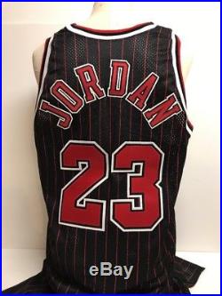 Chicago Bulls Michael Jordan Game Issued Jersey 46+3 authentic pro cut champion