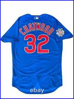 Chicago Cubs Nike Authentic Team Game Issued MLB Jersey Size 44 Tyler Chatwood