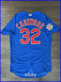 Chicago Cubs Nike Authentic Team Game Issued MLB Jersey Size 44 Tyler Chatwood