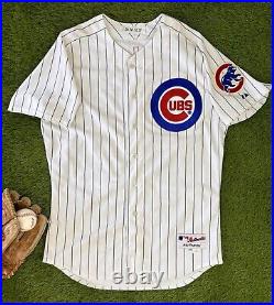 Chicago Cubs Randy Wells Game Team Issued Used Worn MLB Baseball Jersey 2012 50