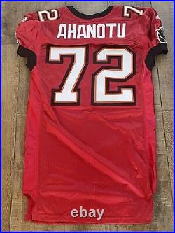 Chidi Ahanotu #72 Tampa Bay Buccaneers Team Game Issued Adidas Jersey 48 BEAUTY