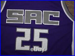 Chimezie Metu Sacramento Kings Game Used Issue NBA Basketball Jersey Nike 48 L