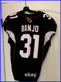 Chris Banjo Game Issued Arizona Cardinals Jersey Size 40