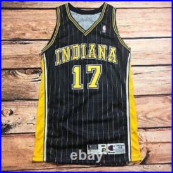 Chris Mullin Game Issued Champion Pacers Jersey Used Worn