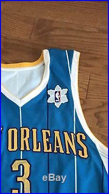 Chris Paul Christmas Day Game Issued Jersey Meigray NBA worn Hornets Rockets COA