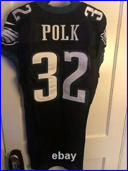Chris Polk Game Issued Jersey Eagles