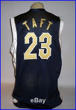 Chris Taft Pitt Basketball game issued/used/worn jersey