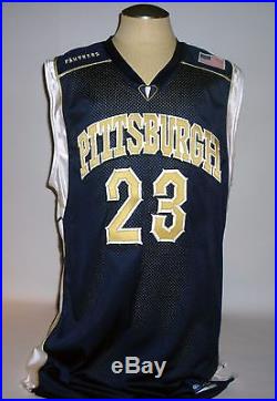 Chris Taft Pitt Basketball game issued/used/worn jersey