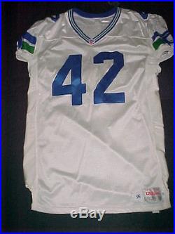 Chris Warren Auto. Authentic 1995 Game Issued Seattle Seahawks Jersey