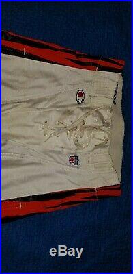 Cincinnati Bengals Game Used Worn Pants NFL 1993 player issue size 34 Champion