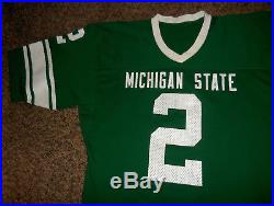 Circa 1980-81 Michigan State Spartans Game Worn Issued Jersey, QB Rick Kolb