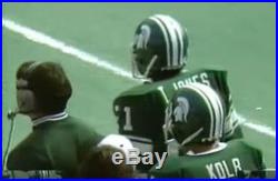 Circa 1980-81 Michigan State Spartans Game Worn Issued Jersey, QB Rick Kolb