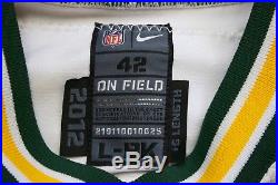 Clay Matthews Nike'12 Team Issued Game Style Green Bay Packers Jersey HOF Patch