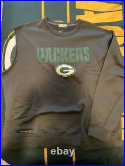 Clay Matthews Nike Packers issued game practice worn used nfl Sweater Used
