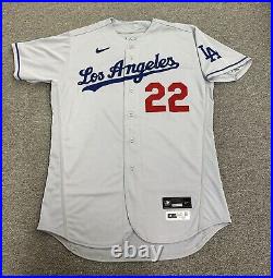 Clayton Kershaw Los Angeles Dodgers Team Issued Jersey 2023 MLB Auth