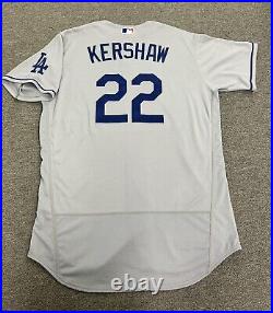 Clayton Kershaw Los Angeles Dodgers Team Issued Jersey 2023 MLB Auth