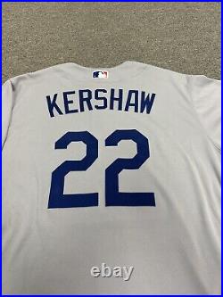 Clayton Kershaw Los Angeles Dodgers Team Issued Jersey 2023 MLB Auth