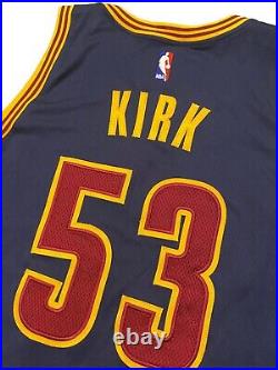 Cleveland Cavaliers Alex Kirk Adidas Pro Cut Game Issued Blue Jersey Size 3XL+4