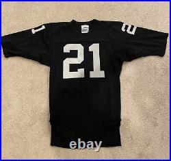 Cliff Branch (Raiders) Game ISSUED Home Black jersey Early 1980's