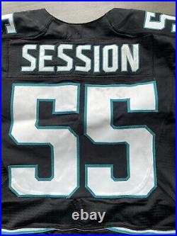Clint Session Game Issued Jersey Jacksonville Jaguars Colts